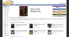 Desktop Screenshot of accoladedesigns.com